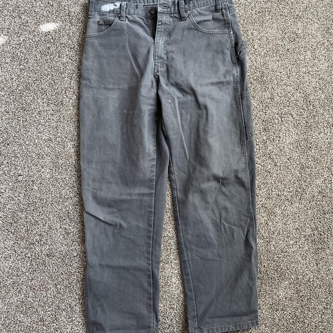 Men's Grey Jeans Depop