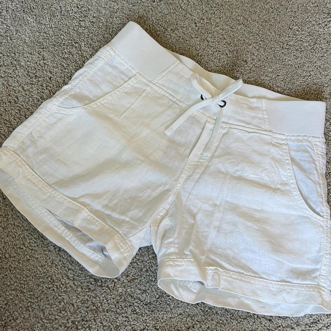 Athleta white shorts fashion