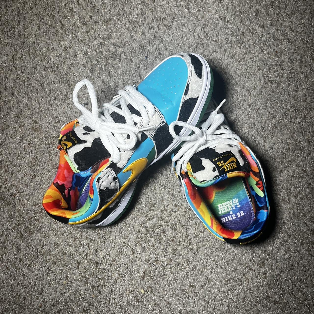 nike sb ben and jerry dunks had these for a very... Depop