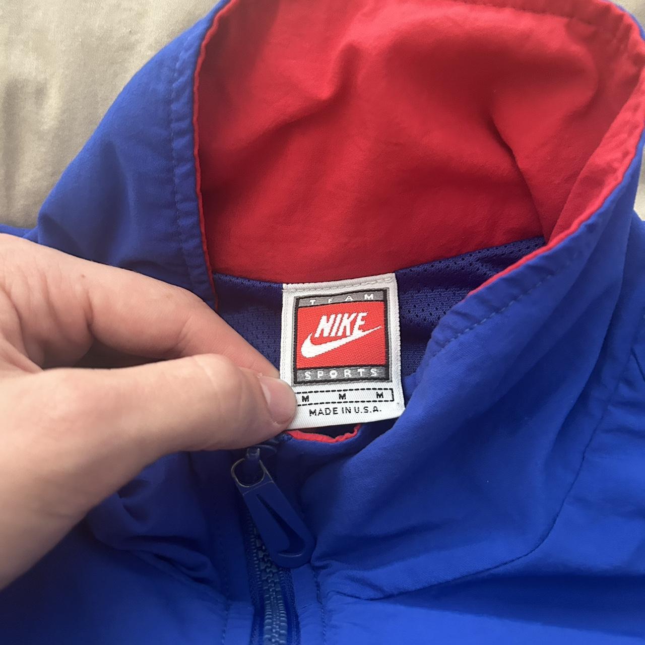 Vintage Nike Kansas University Jacket Made in the... - Depop