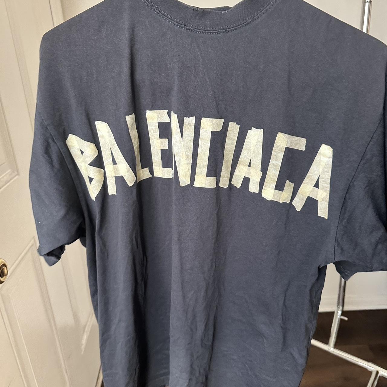 Balenciaga Europe 2018 Tee Size small, oversized | Depop