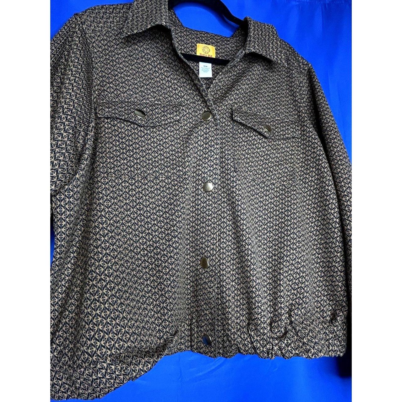 Ruby Rd. Women's Shacket Jacket - Brown/Black - 1… - image 3