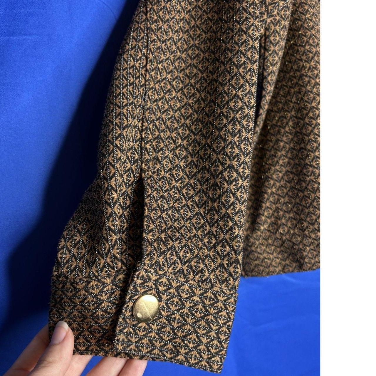 Ruby Rd. Women's Shacket Jacket - Brown/Black - 1… - image 5