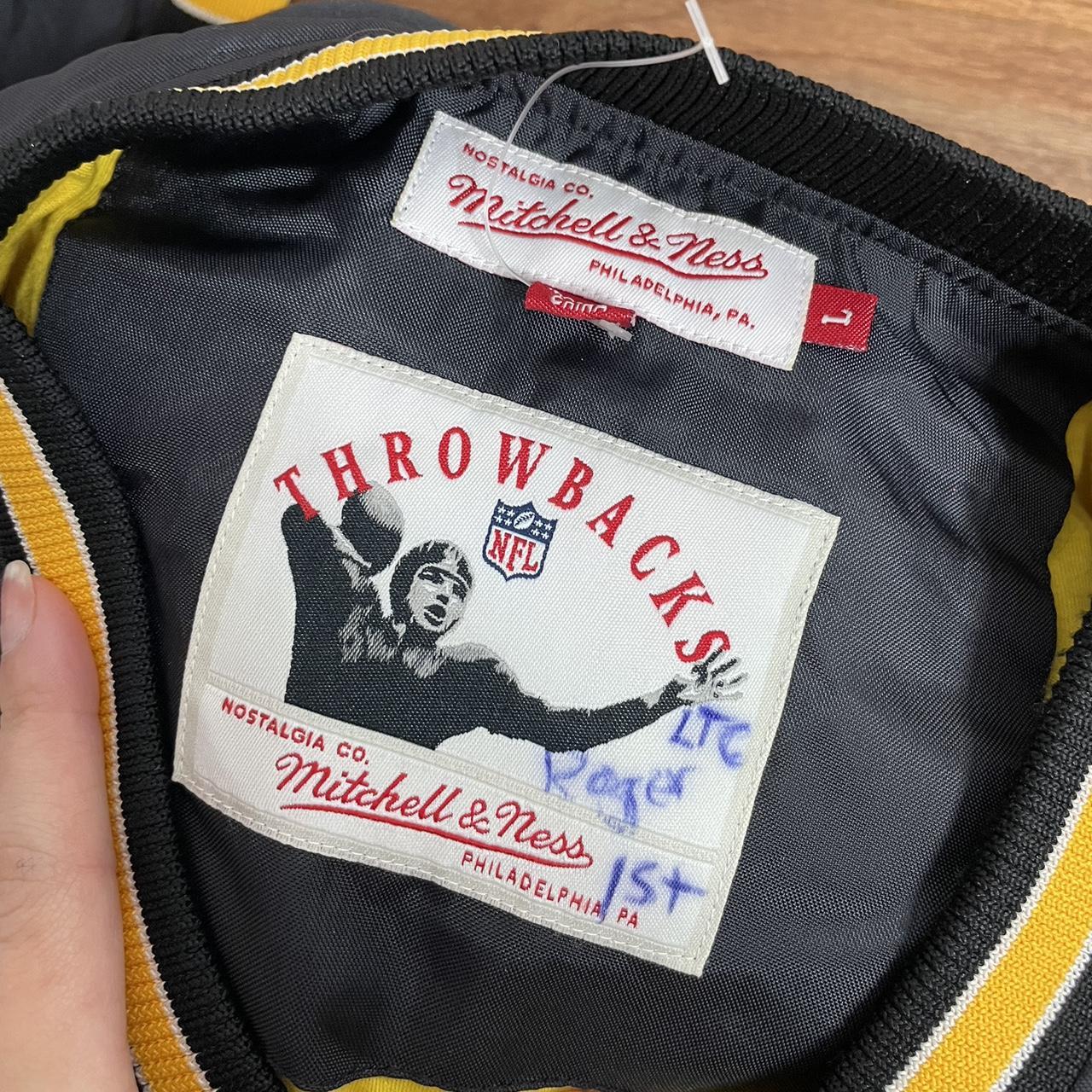 Steelers Large Mitchell&Ness Sweater Send - Depop