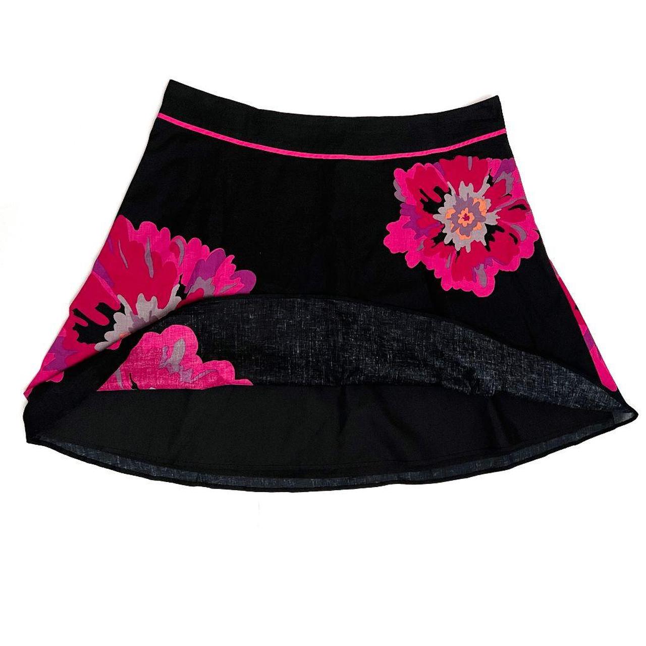 Lane Bryant Women's Plus Size 24 Black Floral Cotton... Depop