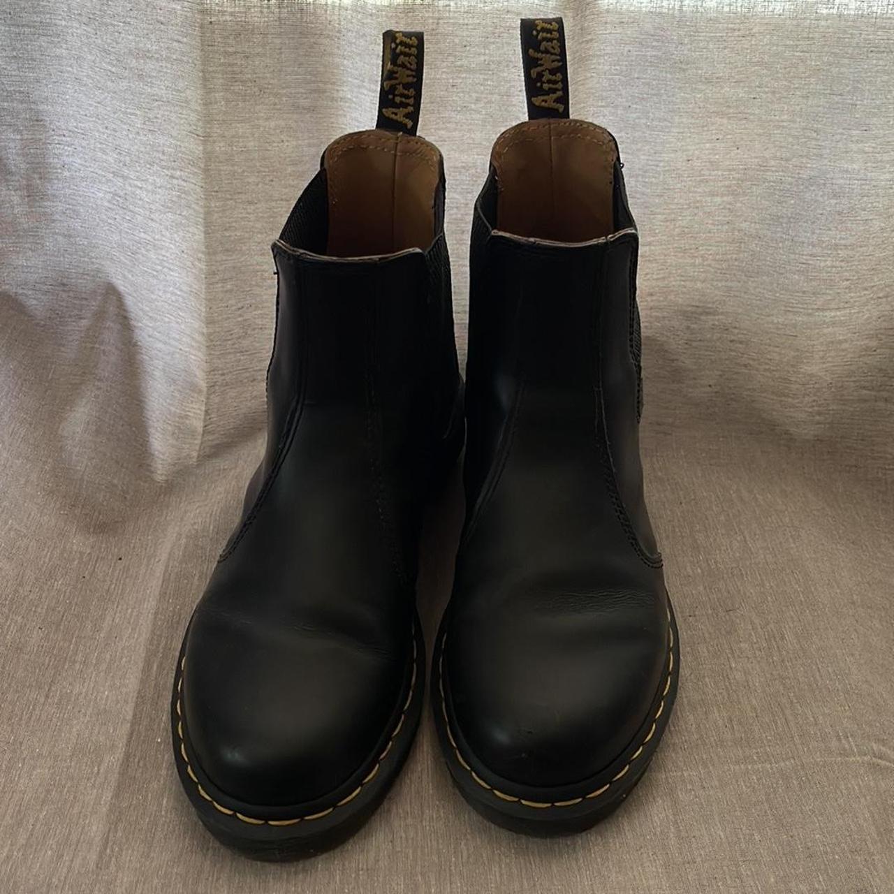 Dr. Martens Chelsea Boot. Some scuffing on toes. Not... - Depop