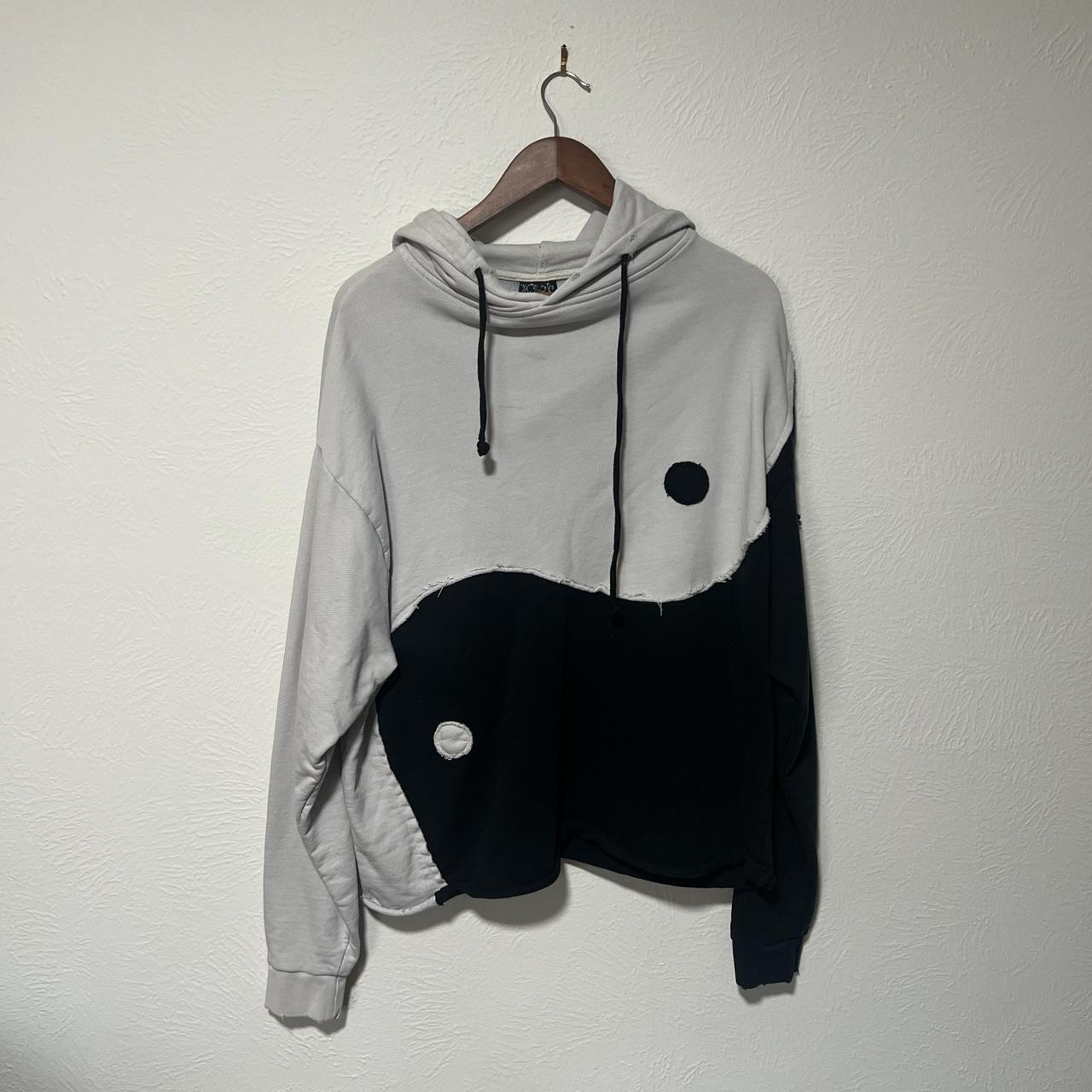 Authentic Authentic DROP DEAD Yin-Yang Hoodie (WORN ONCE)