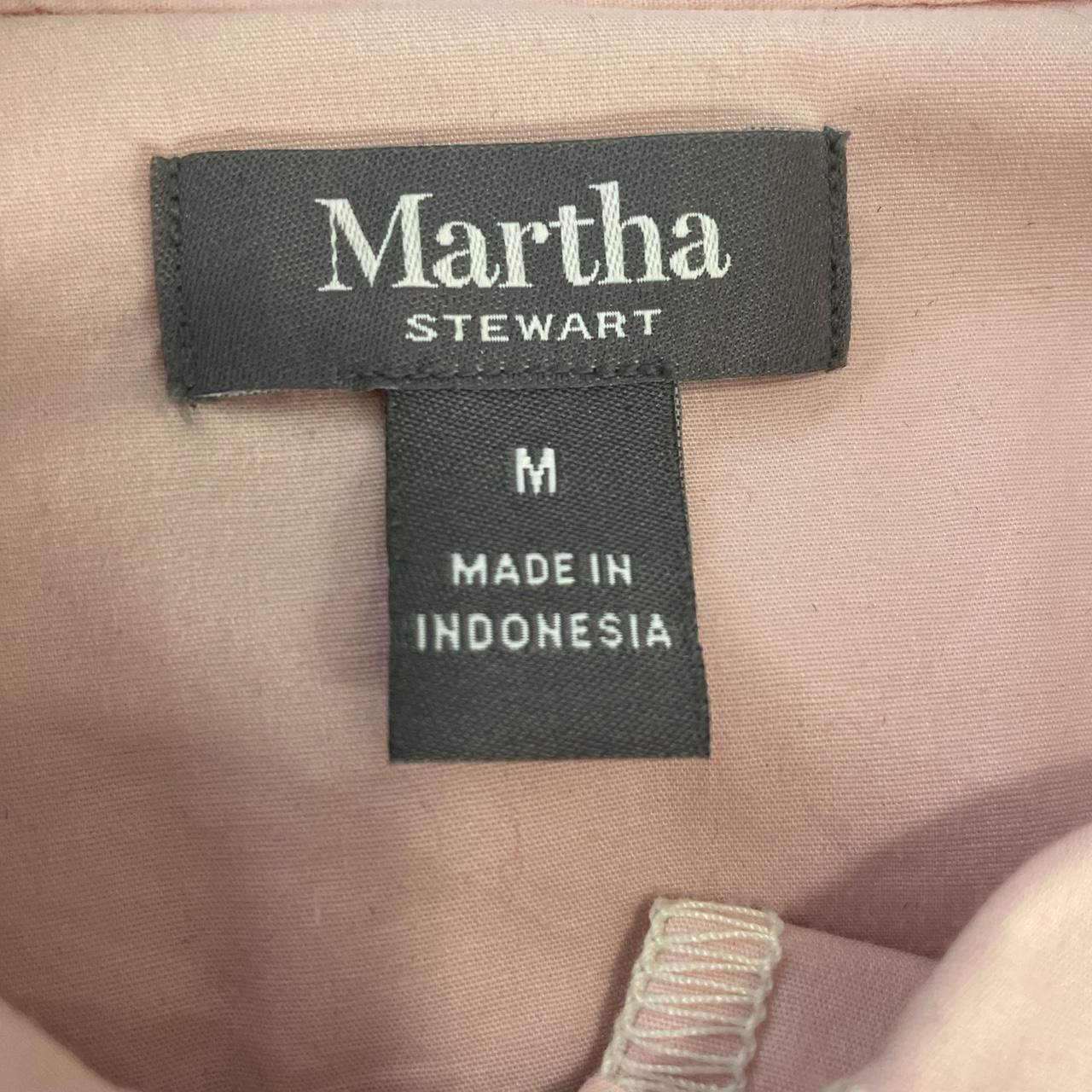 Martha Stewart Collection Women's Pink and White Polo-shirts (2)