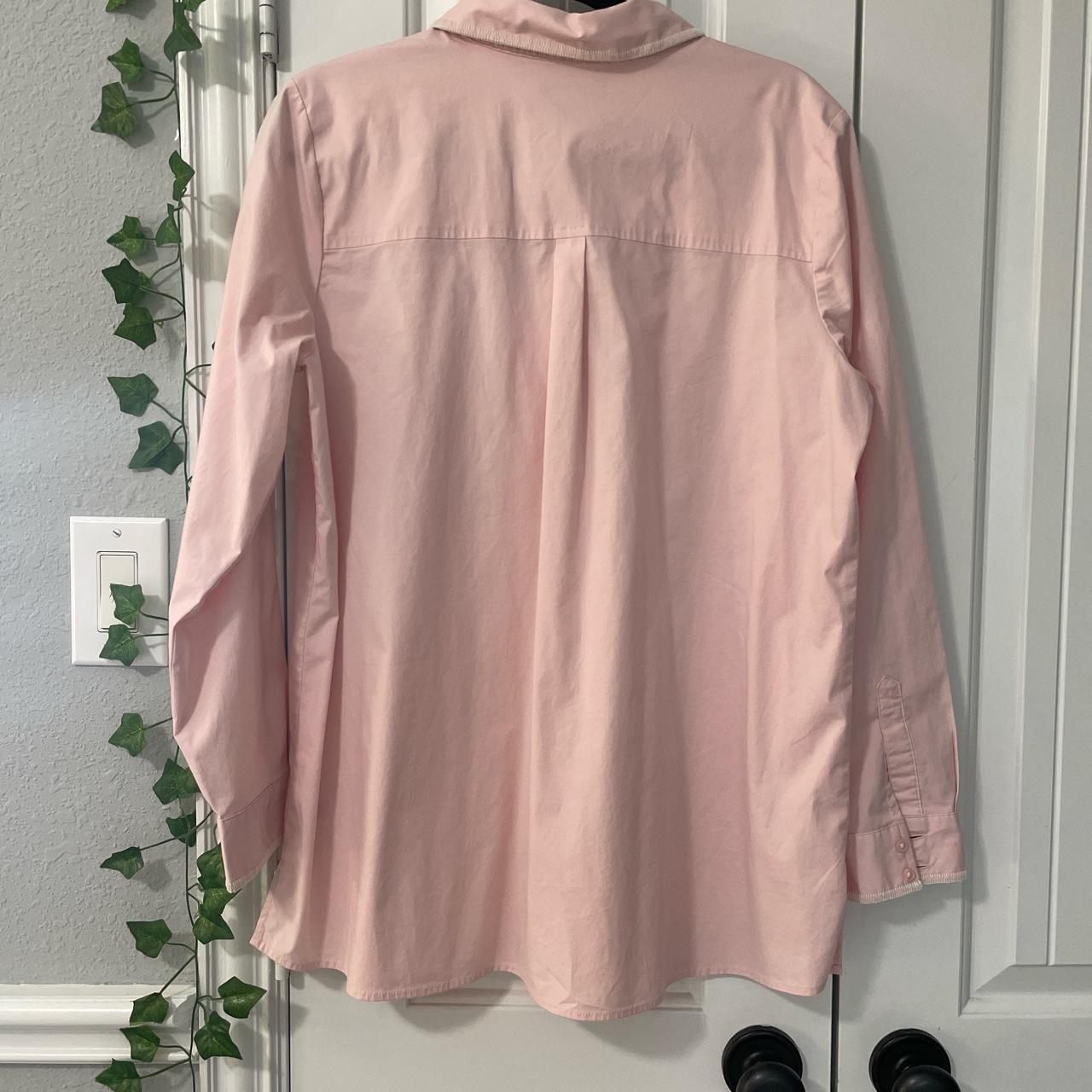 Martha Stewart Collection Women's Pink and White Polo-shirts (3)