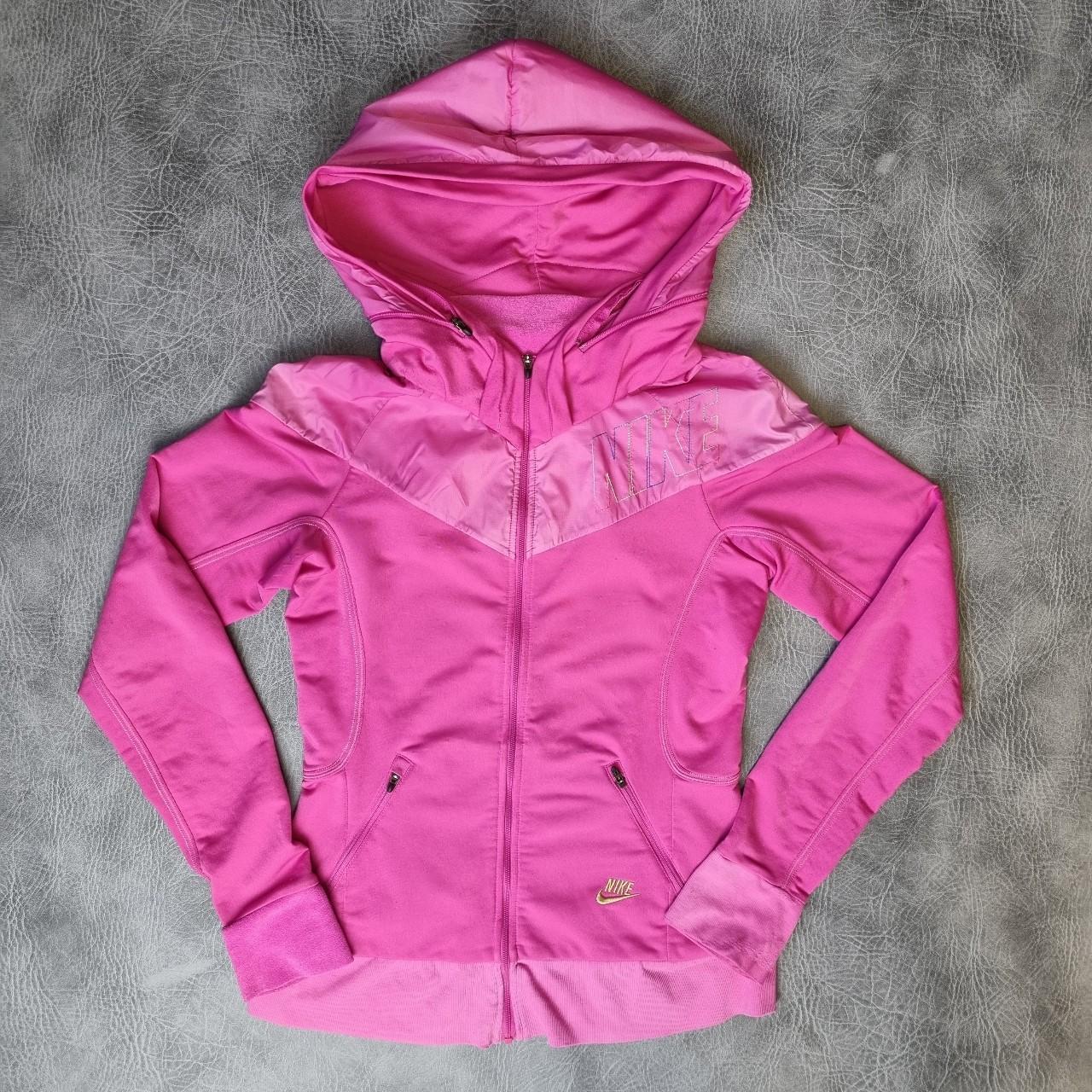 Nike Women's Pink Jacket Depop