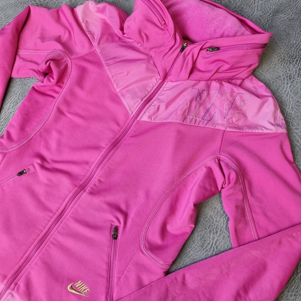 Nike Women's Pink Jacket Depop