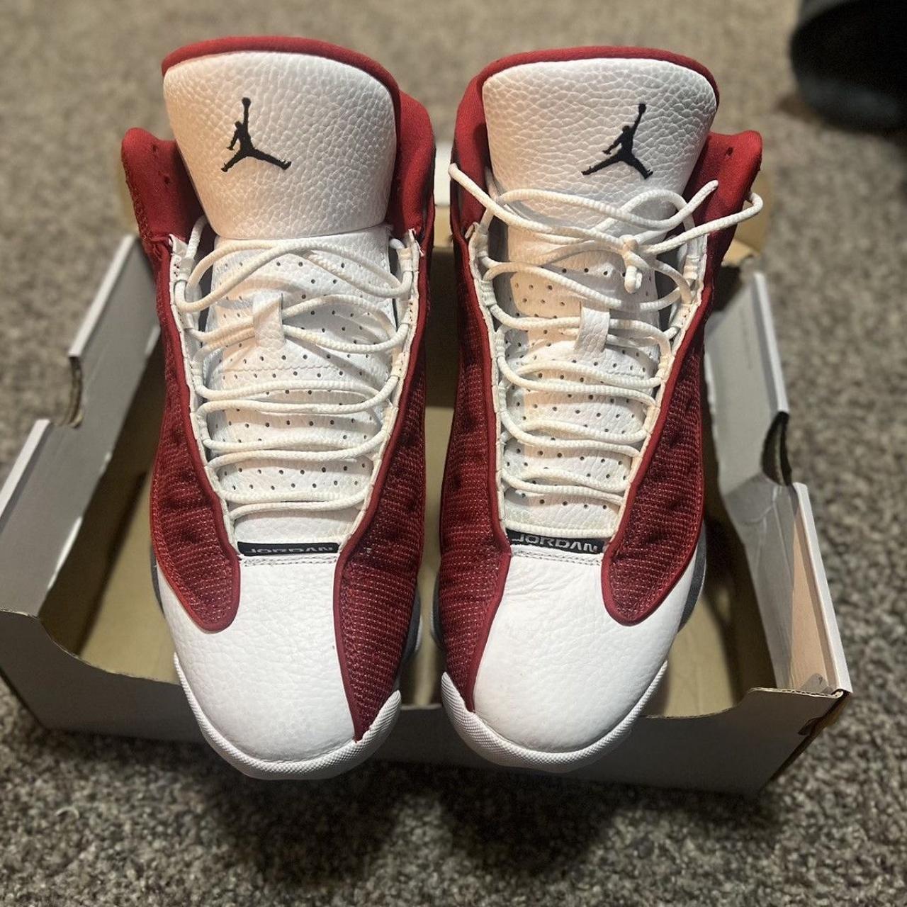 Jordan 13s retro red flints - Depop