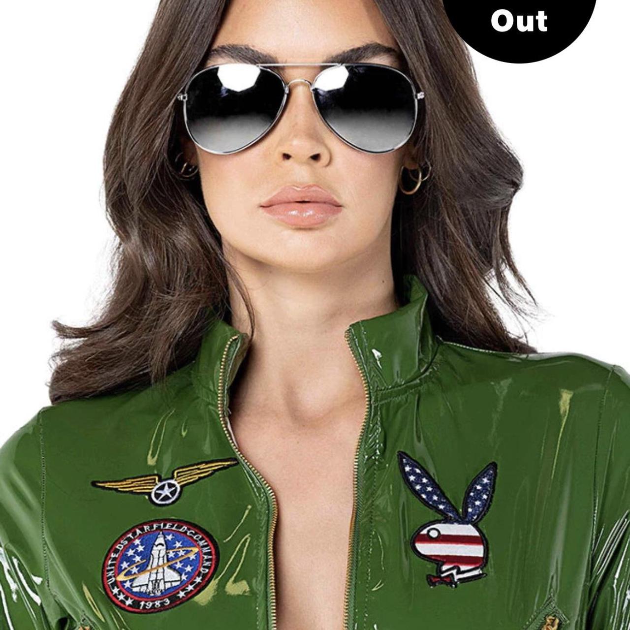 size small Playboy Pilot costume. This is sold out,... Depop