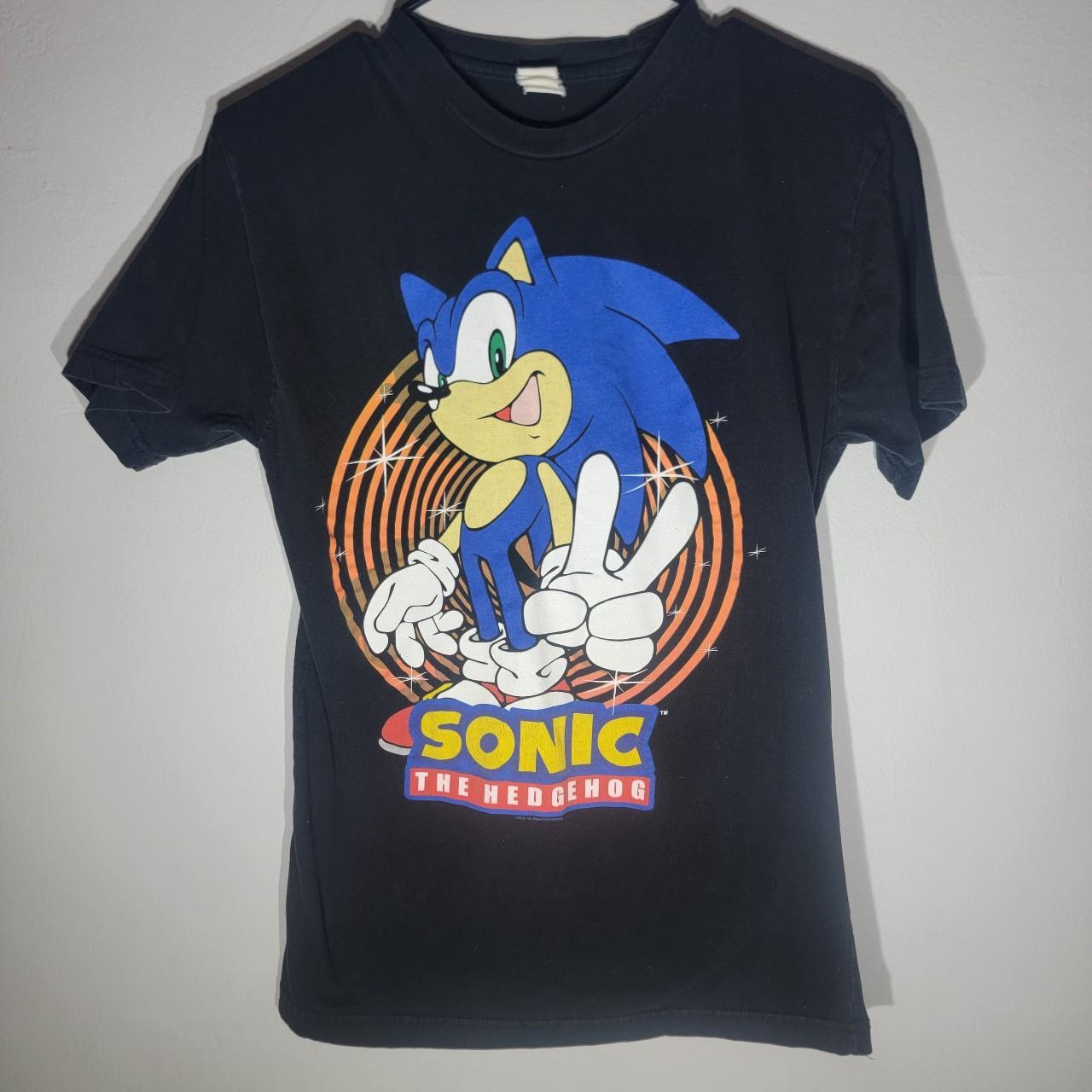 少年漫画 SEGA SONIC THE HEDGEHOG VINTAGE/Y2K Vintage Y2K Sonic the Hedgehog T-Shirt Youth Small | eBay