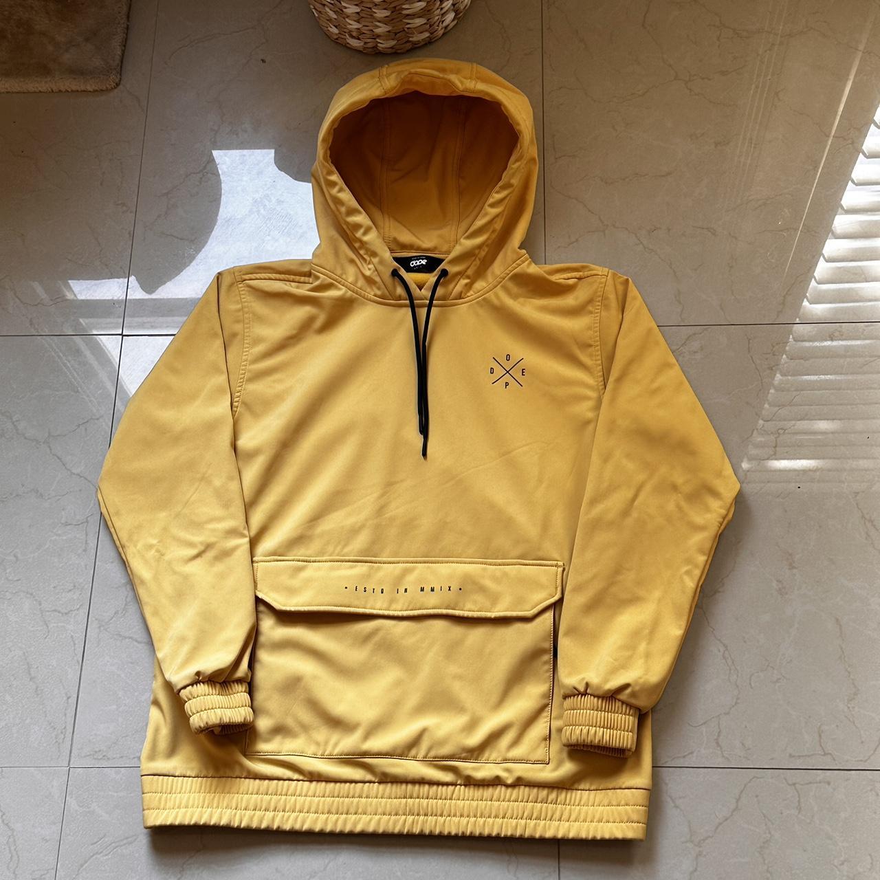 Dope yellow hoodie hotsell