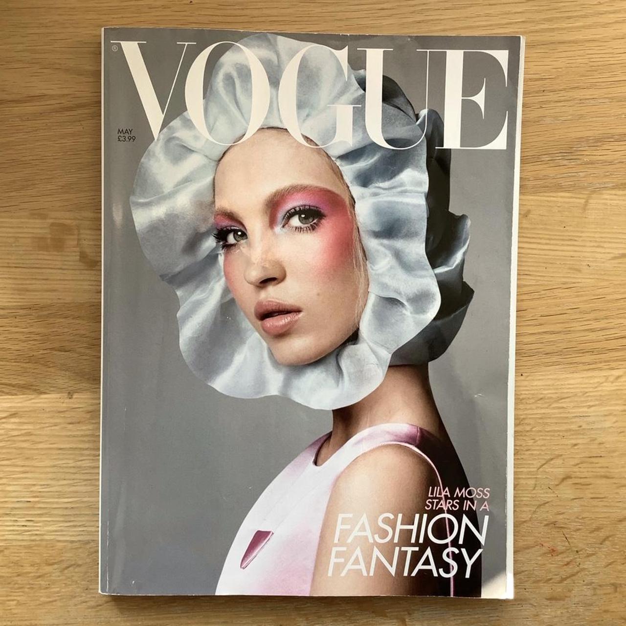 Vogue Grey and Pink Magazines | Depop