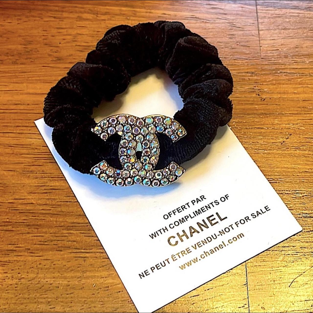 CHANEL, Accessories, Chanel Floral Hair Tie Vip Gift