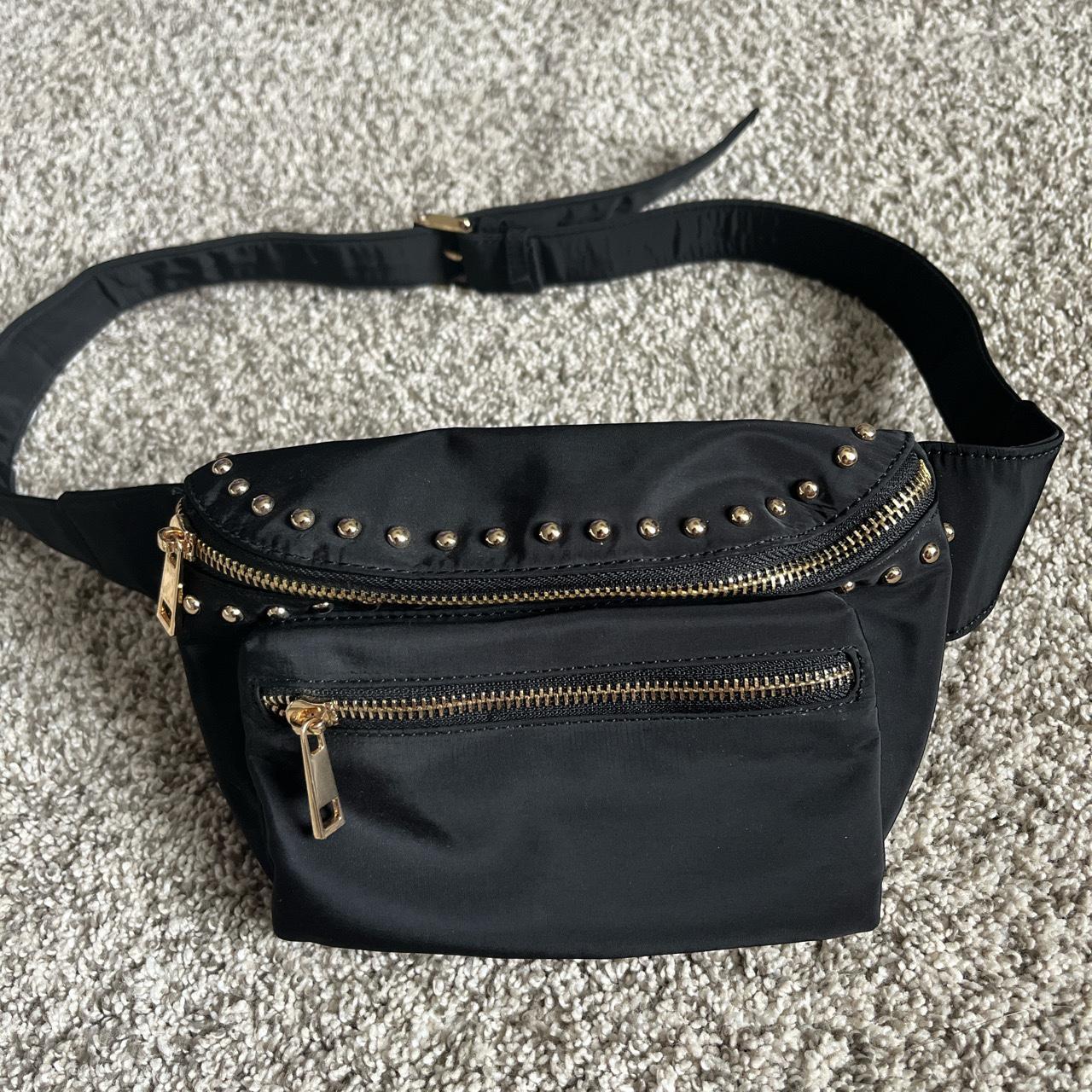 Gold fanny pack forever 21 sale