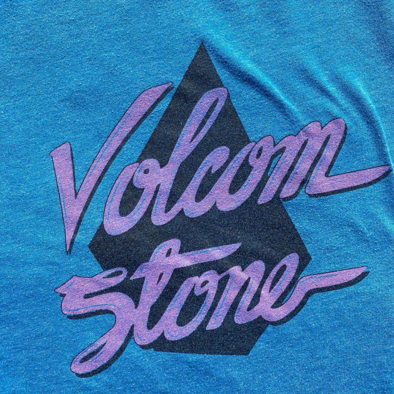 Volcom blue shirt (Volcom Stone) Vibrant blue... - Depop