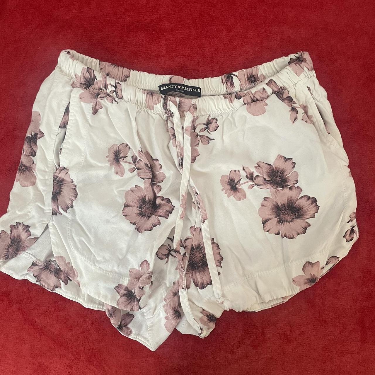 BRANDY MELVILLE - red shorts -super comfy - Depop