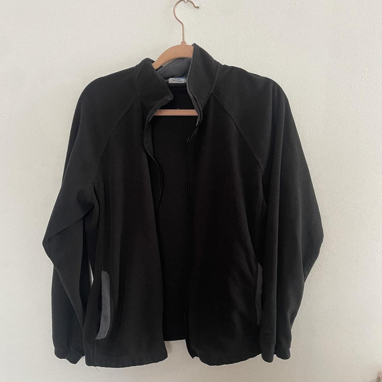 Black Fleecer Zip up from Starter. In perfect... - Depop