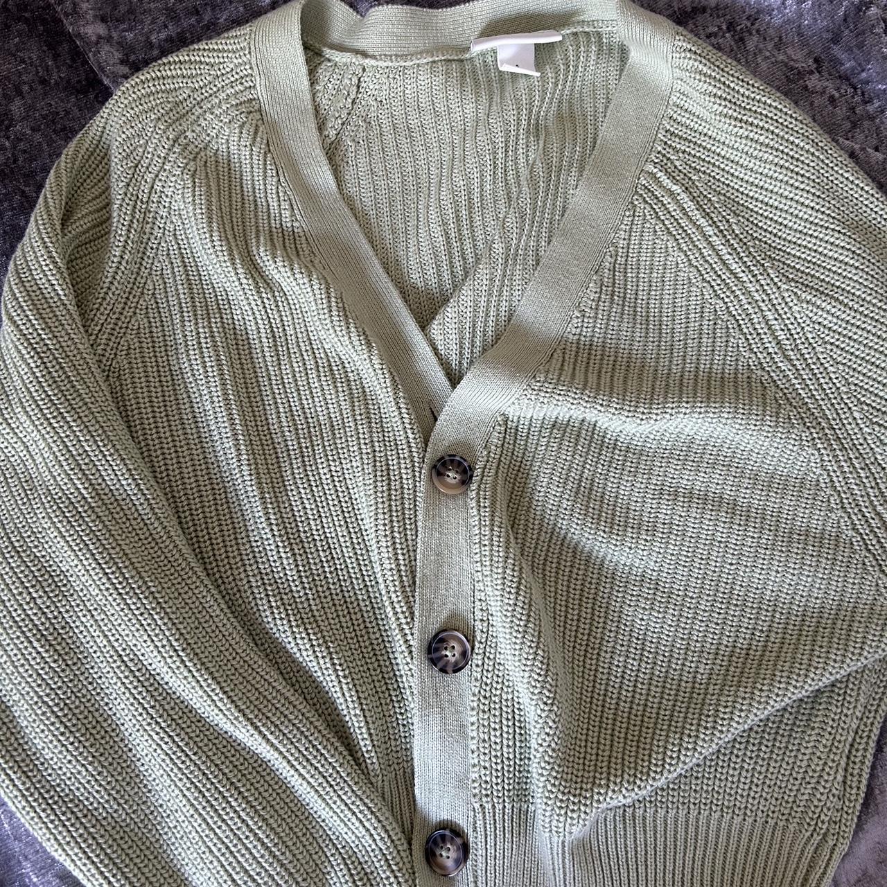 Light green sweater from monkl size small never been... - Depop