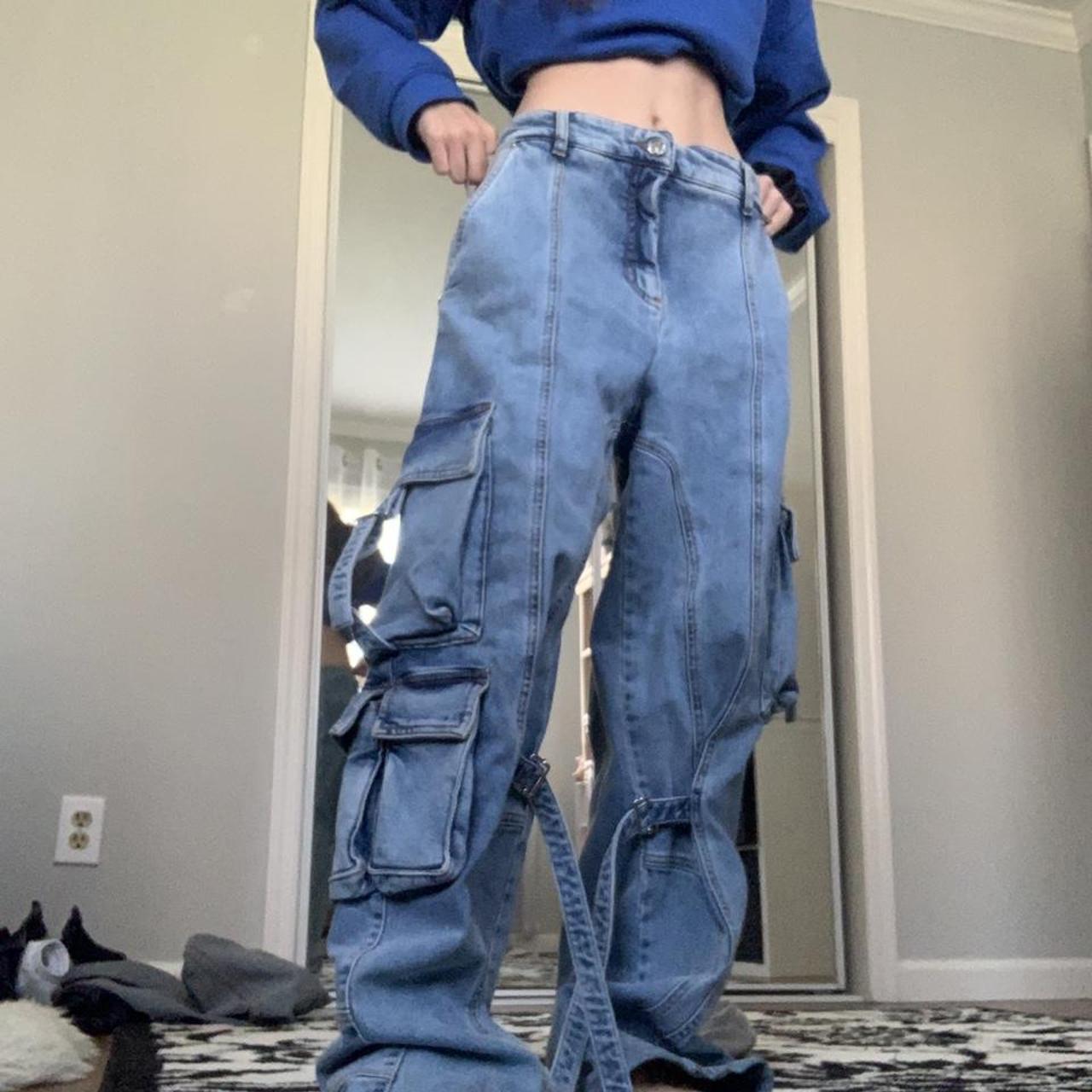 blumarine cargo pants