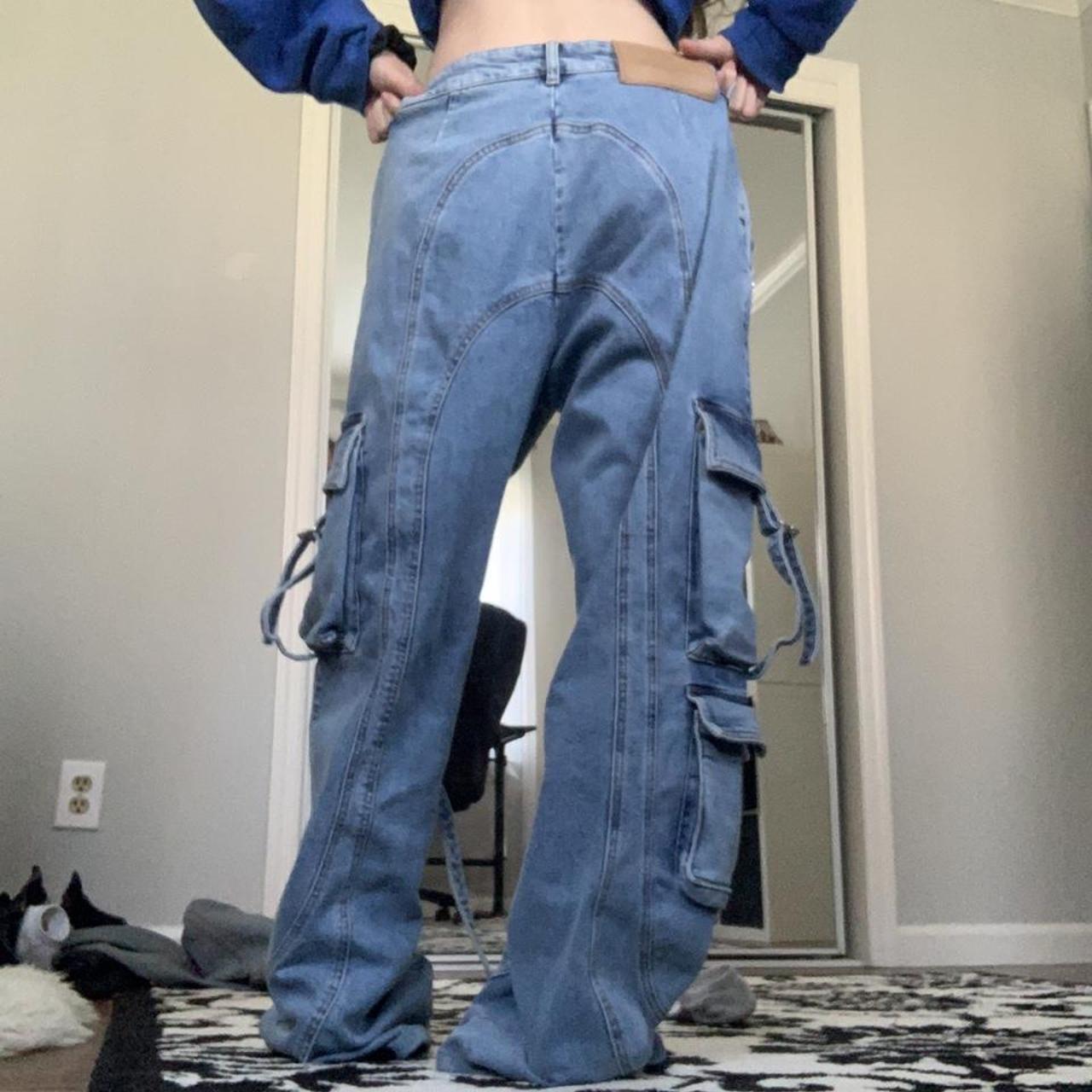blumarine cargo pants