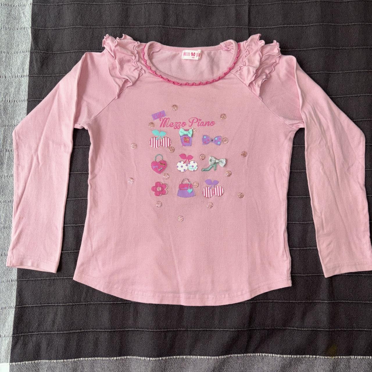 Mezzo Piano t-shirt long sleeve Size 140 Bought | Depop