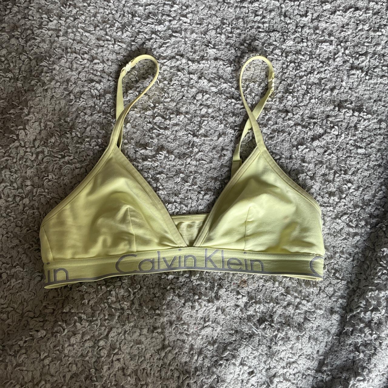 Calvin Klein Sexy Reversible Triangle Bra for only a - Depop