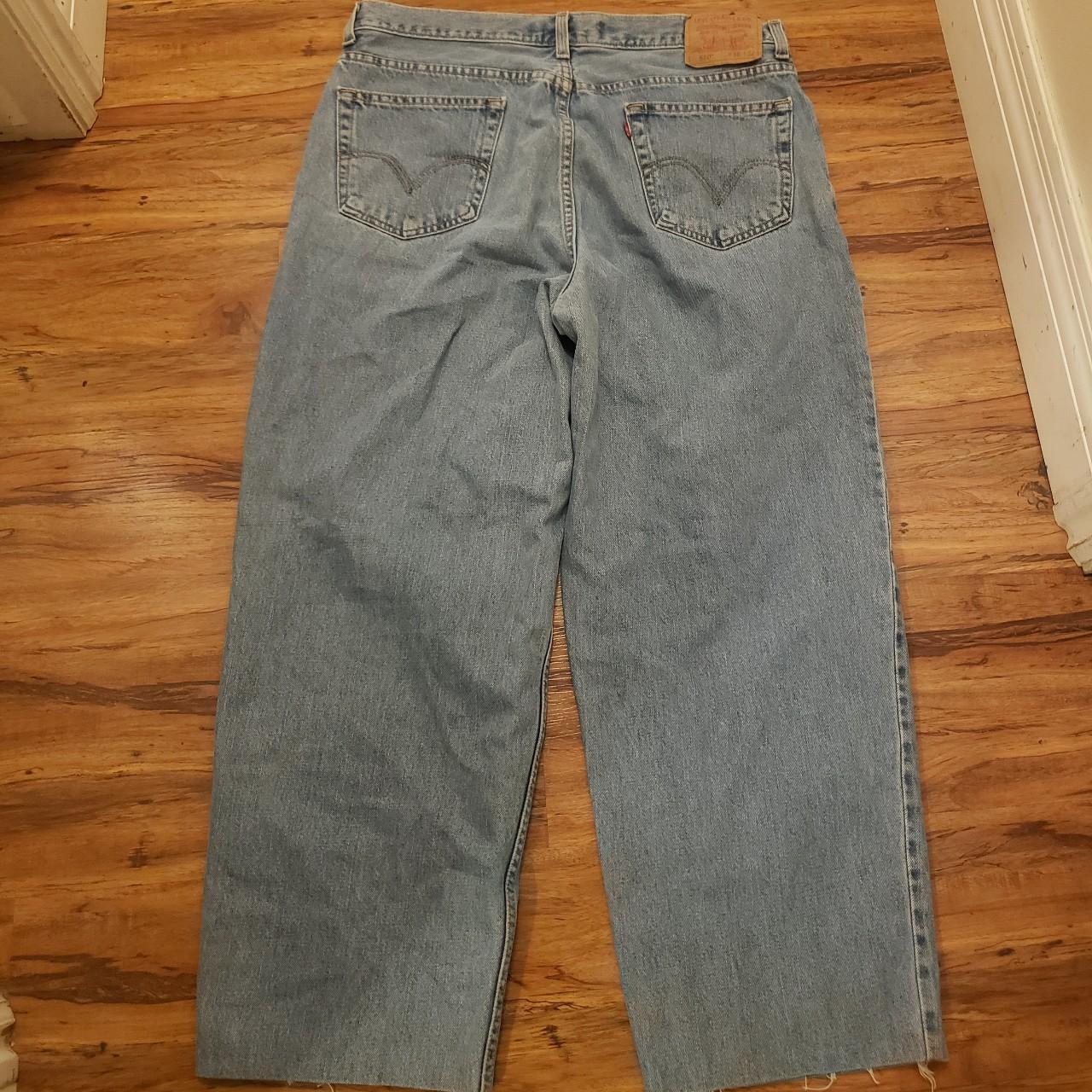 Vintage Levi's w a baggy fit hemmed to 30 waist is... - Depop