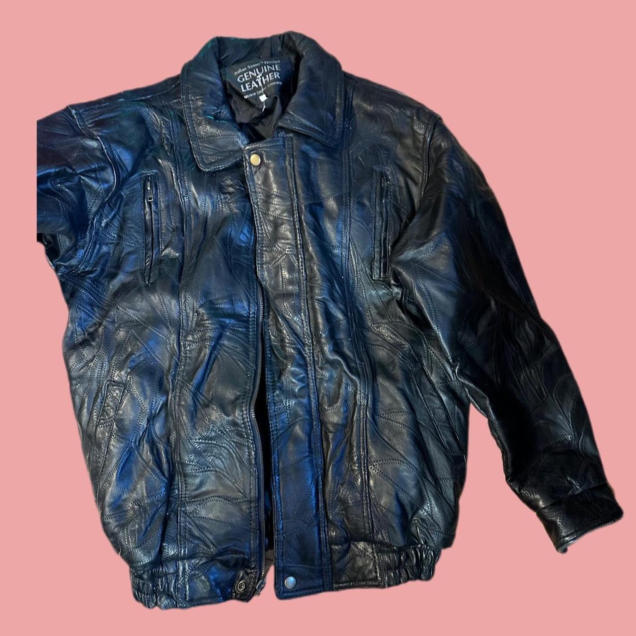 Genuine leather Jacket by Navarre Leather on sale Company.