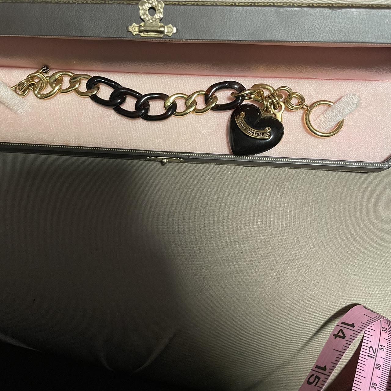 Juicy Couture Charm Bracelet Box has small scuff... - Depop