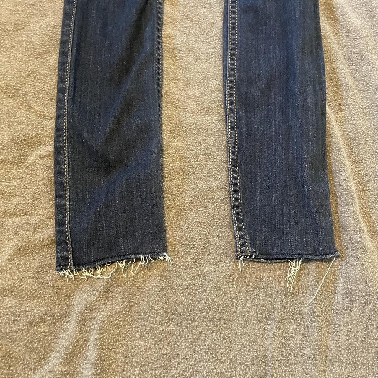 HOLLISTER washed black ultra high-rise jean legging - Depop