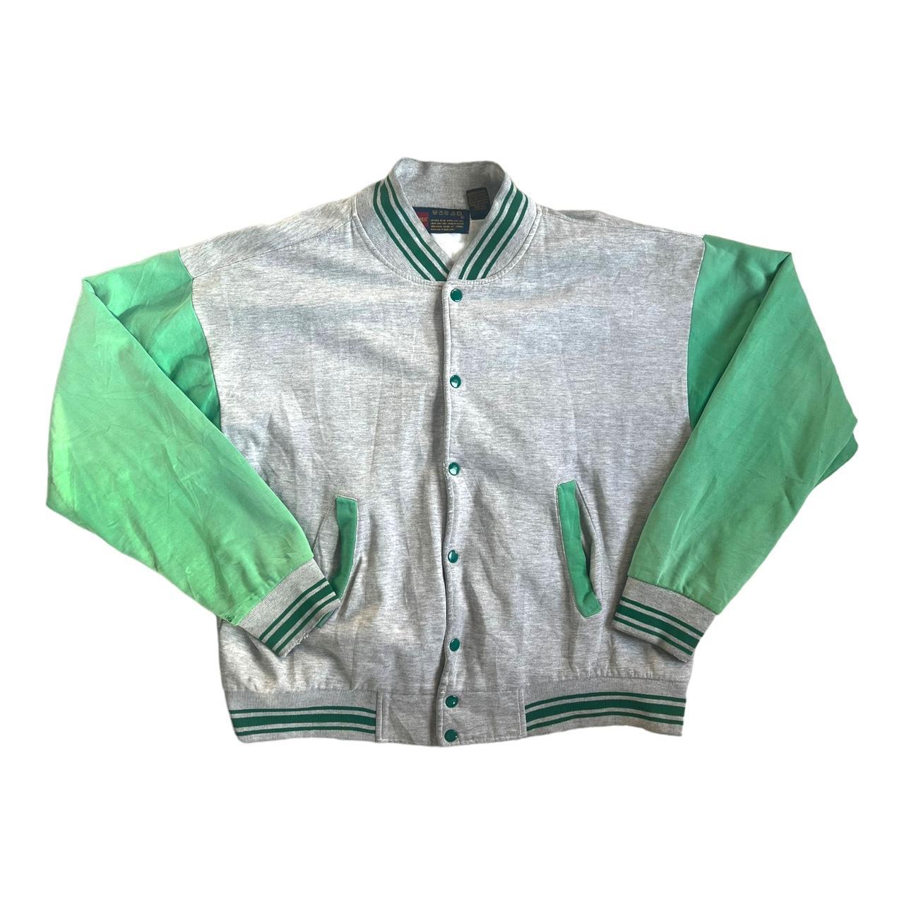 90s Green Varsity Jacket