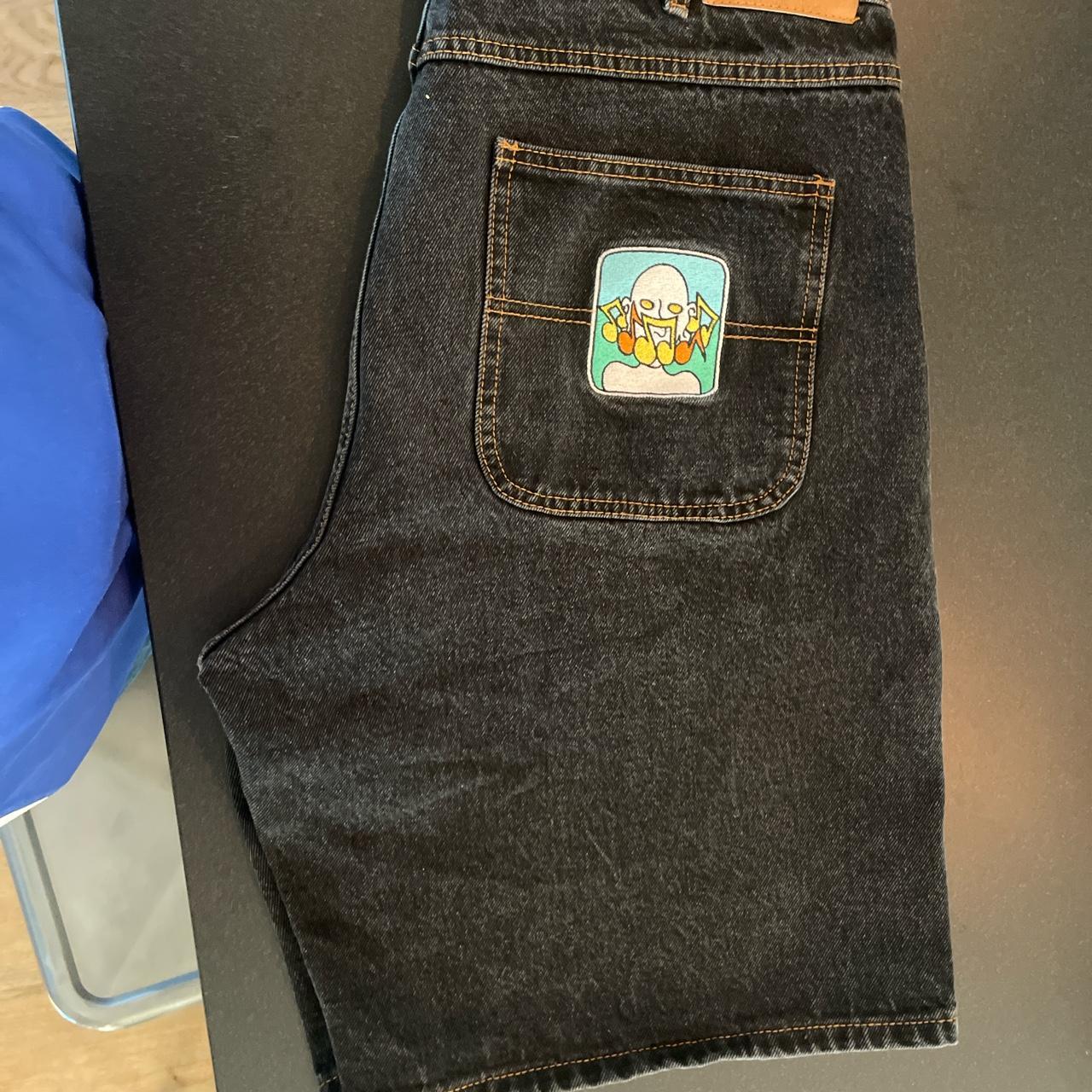 Butter Goods Men's Black Shorts Depop