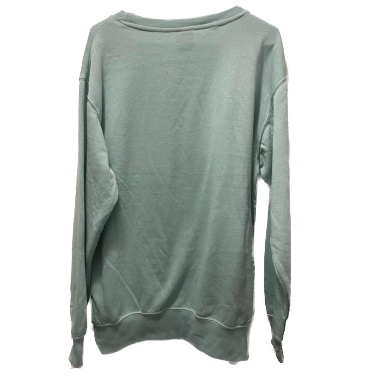 Blue and green sweatshirt Clearance