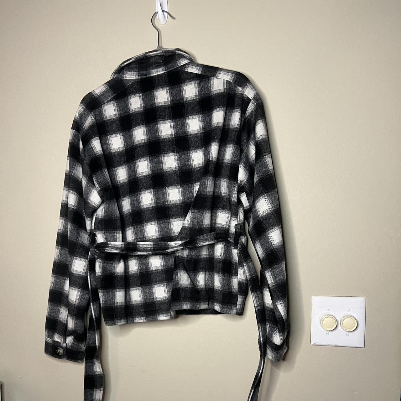 Lulus Women's Shacket Jacket - Black/Multi - M – … - image 4