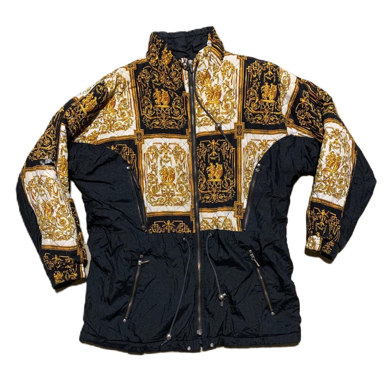 【VOLCOM】crazy pattern down jacket 90s
