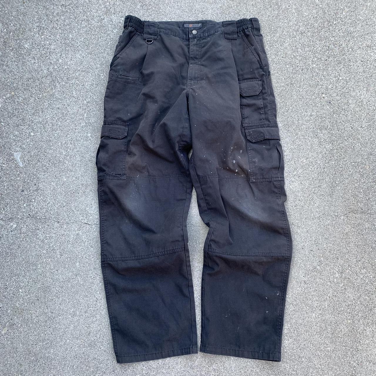 5.11 Tactical Men's Black Trousers | Depop