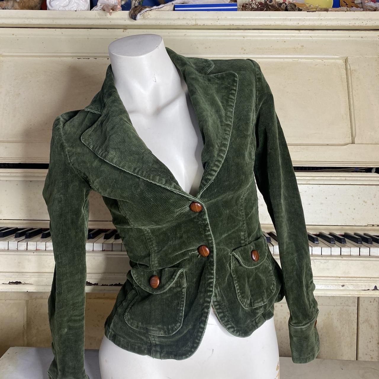 Delia S Women S Green Tailored Jackets Depop