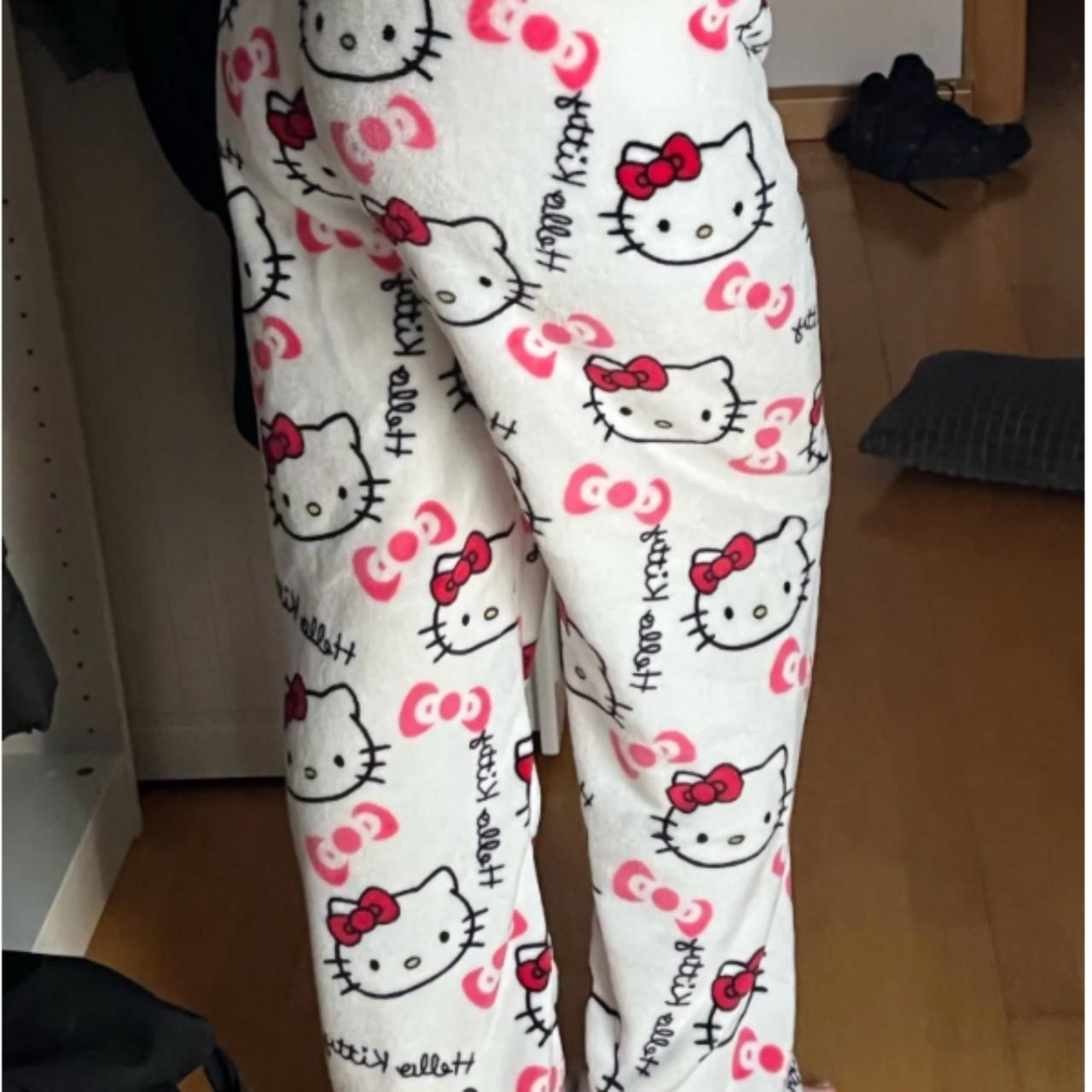 HELLO KITTY womens Pjs will be washed before shipped - Depop