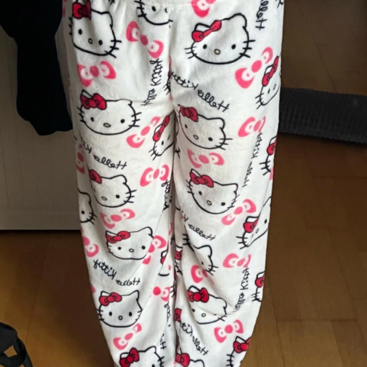 HELLO KITTY womens Pjs will be washed before shipped - Depop