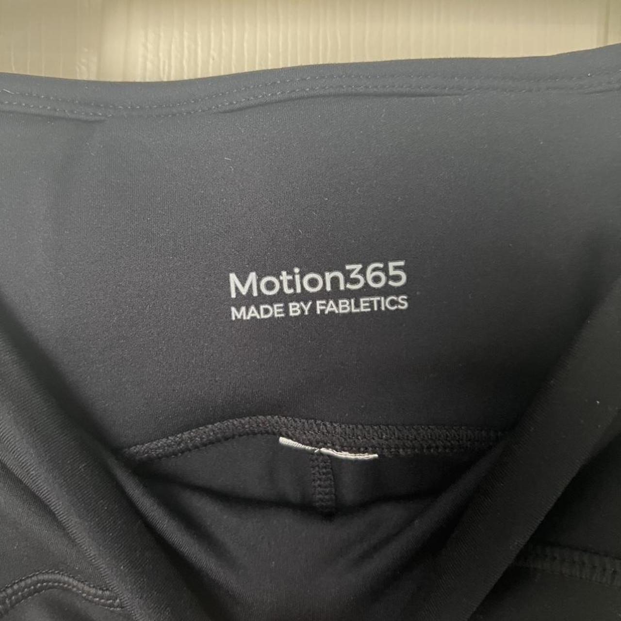 Black Fabletics Leggings Motion365 with zippers - Depop