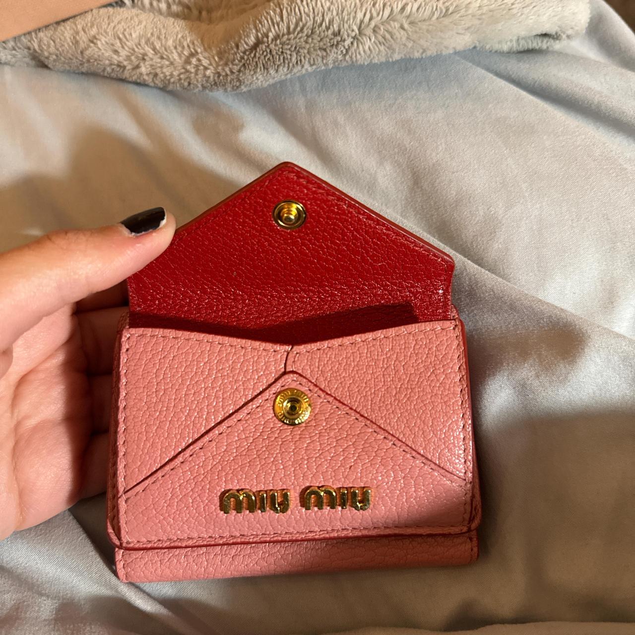 Miu Miu Women's Wallets - Pink – genuine Miu Miu … - image 3