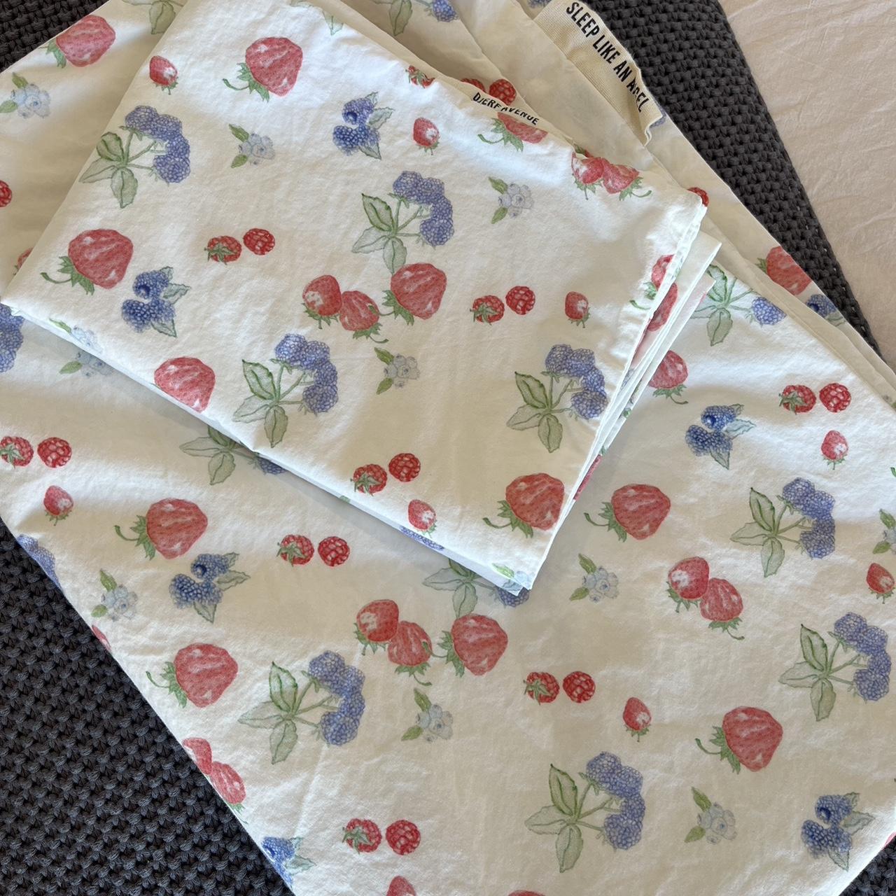 Djerf Avenue Summer Berries Duvet Cover and... Depop