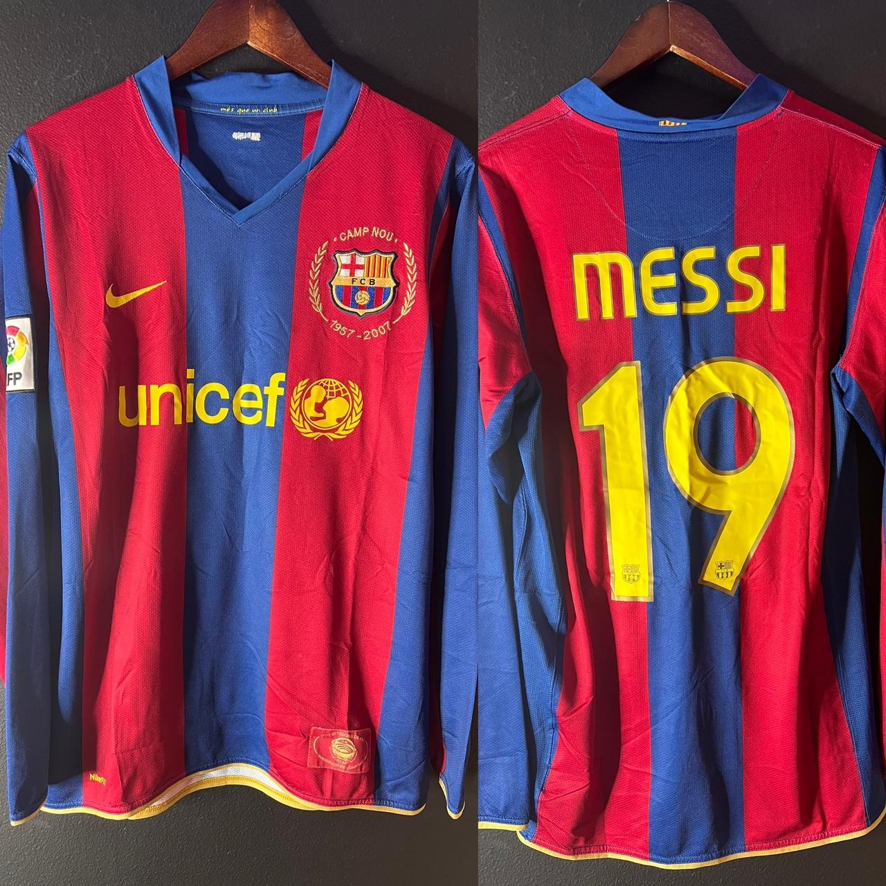 Messi shops FC Barcelona LS Jersey