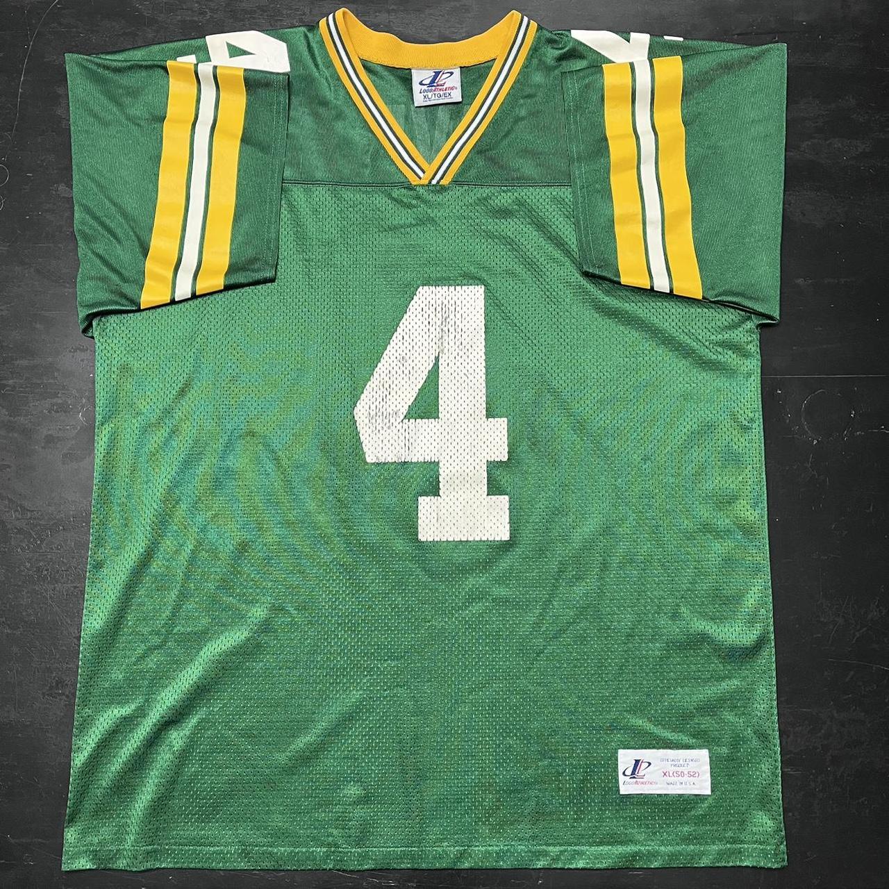 Vintage 80's Green Bay Packers Jersey style shirt - Depop