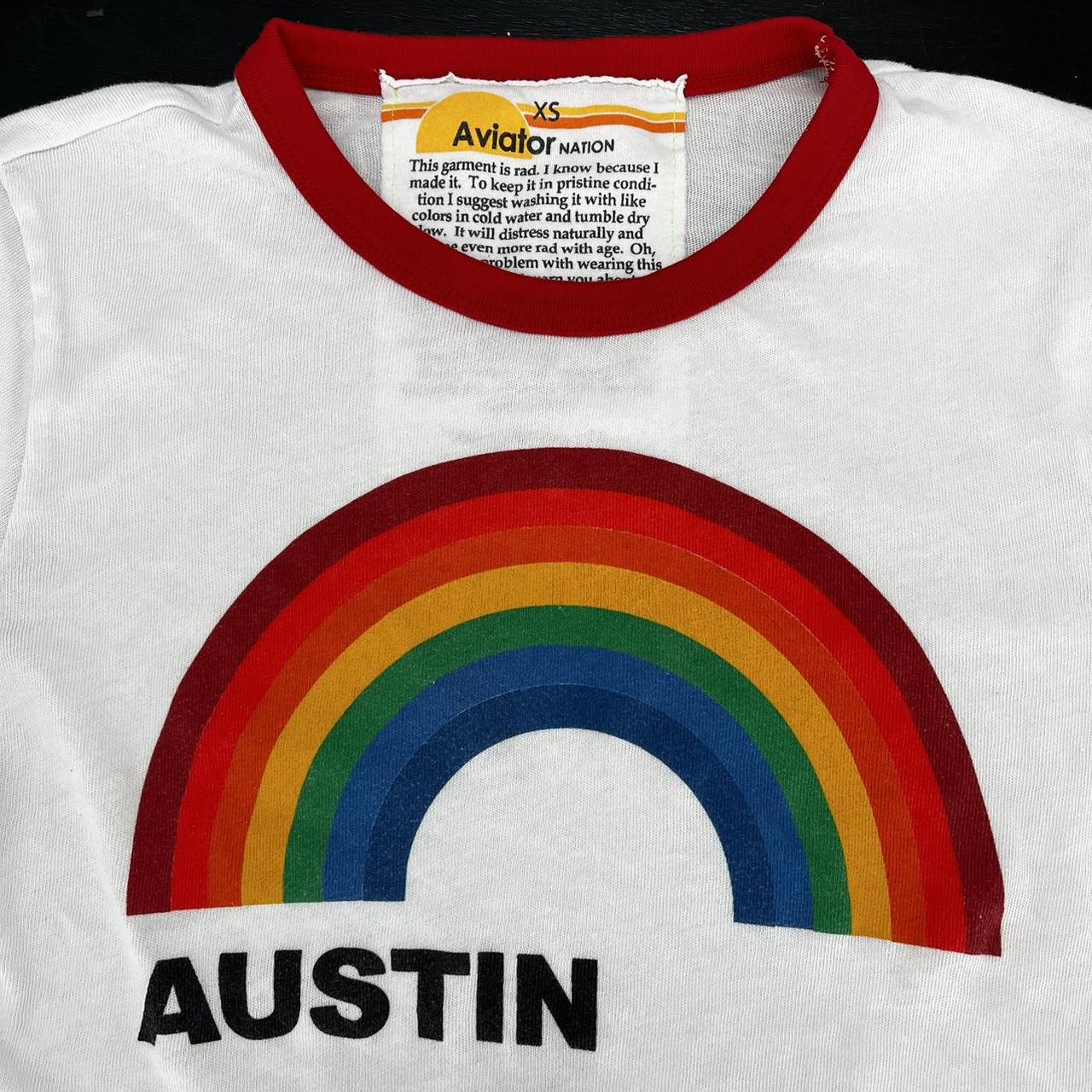 Aviator online Nation Austin T Shirt Rainbow