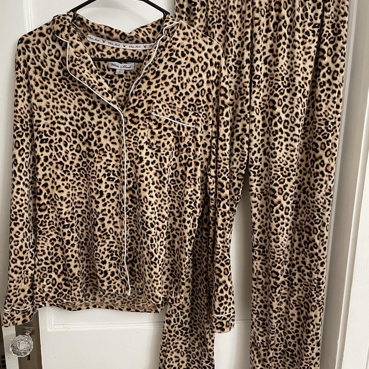 Y2k cheetah print pjs! Size small! #cheetahgirls... - Depop